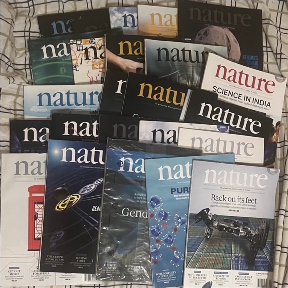 Nature Magazine 2014-2015 International Weekly Science Journal Lot of 26